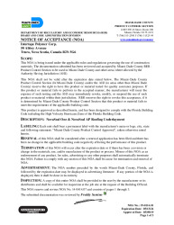 PR INSTL DOCS FL6645 R4 II 19011401 - NOVASEAL NOA