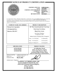 PR CERTIFICATE FL8604 R7 C CAC NI009145D-R3