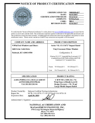 PR CERTIFICATE FL8780 R11 C CAC NI008086-R7