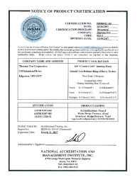 PR CERTIFICATE FL9196 R6 C CAC (A) NAMI CERT 9196.9