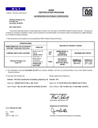 PR CERTIFICATE FL9915 R10 C CAC 9530 HS IMPACT - 17