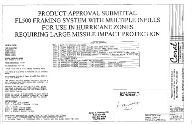 PR INSTL DOCS FL10467 R5 II FL PRODUCTAPPROVAL FL500