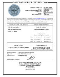 PR CERTIFICATE FL11382 R4 C CAC NI012701.02-R2 - PRECEDENCE - DH