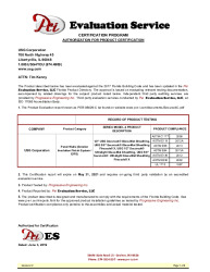 PR CERTIFICATE FL11429 R4 C CAC PEI ES FLORIDA SECUROCK COC 2.0