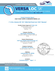 PR TECH DOCS FL11651 R3 AE FL11651 4 R3 24VERSALOC SR 16.5 15-32PLYWOOD HVHZ-SIGNED