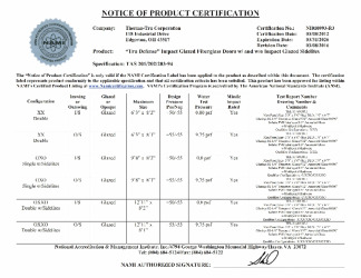 PR CERTIFICATE FL12334 R7 C CAC 12334.5 NAMI CERT