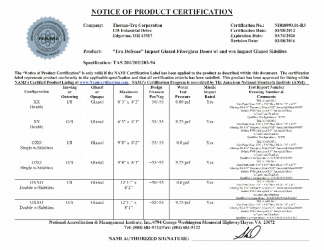 PR CERTIFICATE FL12334 R7 C CAC 12334.10 NAMI CERT