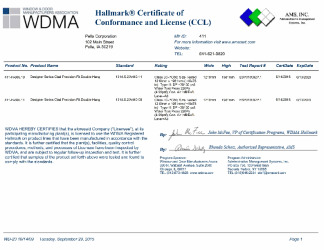 PR CERTIFICATE FL12446 R6 C CAC CCL D2CPD 4878