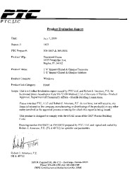 PR TECH DOCS FL12857 R3 AE PROD EVAL