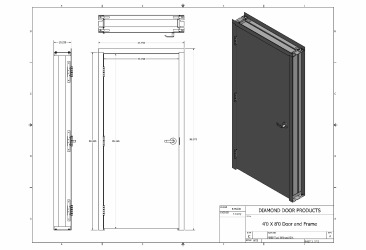 PR INSTL DOCS FL12873 R3 II 4080 DOOR AND FRAME