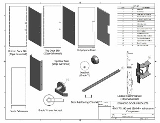PR INSTL DOCS FL12873 R3 II 4070 140 AND 150 MPH WINDSTORM COMPONENTS
