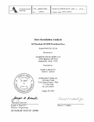 PR INSTL DOCS FL12873 R3 II F0895.02-122-34-R0 150 ANCHOR