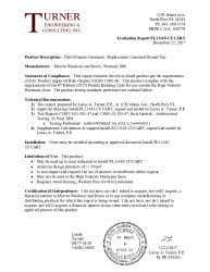 PR TECH DOCS FL13145 R13 AE EVALREPORT-FL13145-CUCART