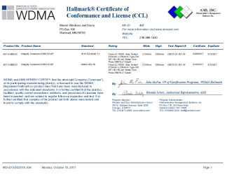 PR CERTIFICATE FL14133 R7 C CAC INTEGRITY CASEMENT 2W2H ICAP