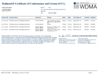 PR CERTIFICATE FL14189 R4 C CAC 411-H-1120.14
