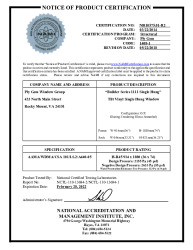 PR CERTIFICATE FL14252 R5 C CAC NI010575.01-R2