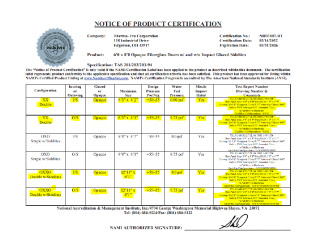 PR CERTIFICATE FL14665 R5 C CAC 14665.2 NAMI CERT (MULTIPOINT)