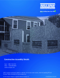 PR Instl Docs FL14829 R4 II Insulspan Roof SIP Applications - Construction Assembly Details