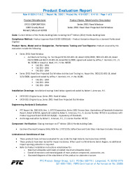 PR TECH DOCS FL14831 R3 AE PERNO2563 REV0 SERIES2901 FIXEDWINDOWS SS