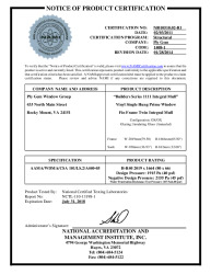 PR CERTIFICATE FL14863 R4 C CAC NI010510.02-R1