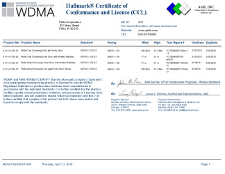 PR CERTIFICATE FL14892 R5 C CAC FL14892 18