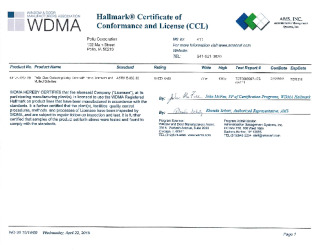 PR CERTIFICATE FL14892 R4 C CAC FL14892 4