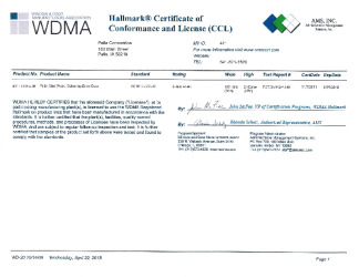 PR CERTIFICATE FL14892 R4 C CAC FL14892 12
