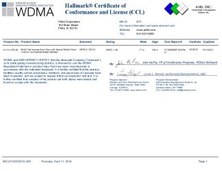 PR CERTIFICATE FL14896 R5 C CAC FL14896 6