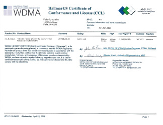PR CERTIFICATE FL14896 R4 C CAC FL14896 4