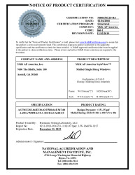 PR CERTIFICATE FL15140 R6 C CAC NI006545.10-R6 - STYLE VIEW - MULLED SH