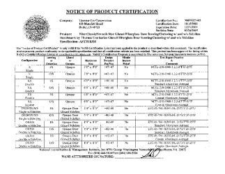 PR CERTIFICATE FL15225 R4 C CAC 15225.3 NAMI CERTS