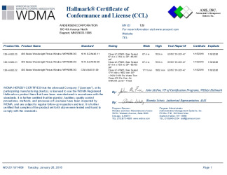 PR CERTIFICATE FL15312 R6 C CAC CRT00620 CCL AWS