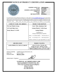 PR CERTIFICATE FL15326 R4 C CAC NI009386B-R3
