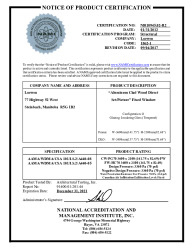 PR CERTIFICATE FL15355 R3 C CAC NI010945.02-R2