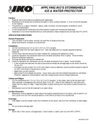PR Instl Docs FL15529 R2 II SShieldIW0806 Application Instructions 2012