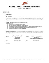 PR TECH DOCS FL15529 R2 TR IKO-184-02-01 FBC 2017 LETTER - FBC FL15529