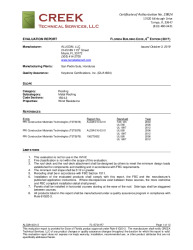 PR TECH DOCS FL15734 R7 AE ALCM14001.5 2017 FBC EVAL SHAKE AND SHINGLE - FINAL