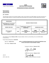 PR CERTIFICATE FL15950 R3 C CAC EFCO - HX32 SH   FEB. 2019