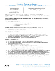 PR TECH DOCS FL15950 R3 AE PERNO2614 REV0 SERIESHX32 SH SS