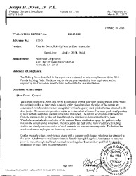 PR TECH DOCS FL16191 R2 AE 32045 ER-13-0001 MOD 203M 0004