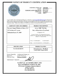 PR CERTIFICATE FL16341 R2 C CAC ESWD4500TSD-CERTN1011504