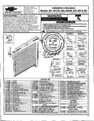 PR Instl Docs FL16905 R2 II 32022 Install Series 203