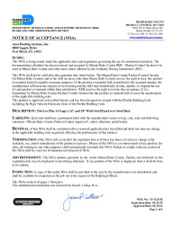 PR CERTIFICATE FL16920 R2 C CAC 13112602