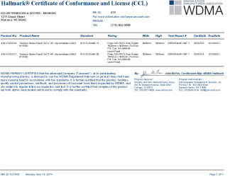 PR CERTIFICATE FL17052 R2 C CAC MANAWA CCL 13183