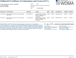 PR CERTIFICATE FL17052 R2 C CAC MANAWA CCL 13184