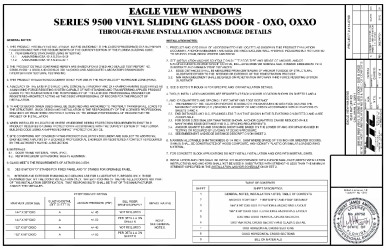 PR INSTL DOCS FL17200 R5 II EVW0010 REVA 9500SGD OXO OXXO SS