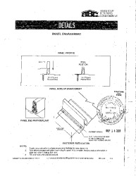 PR INSTL DOCS FL17617 R1 II SL-16 PANEL DETAIL