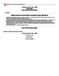 PR INSTL DOCS FL17643 R3 II SL175 PD CONST NO 508