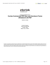 PR CERTIFICATE FL17757 R4 C CAC FRP 80 PSF INTERTEK LISTING