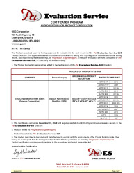 PR CERTIFICATE FL17763 R2 C CAC PEI ES FLORIDA COC 3.0